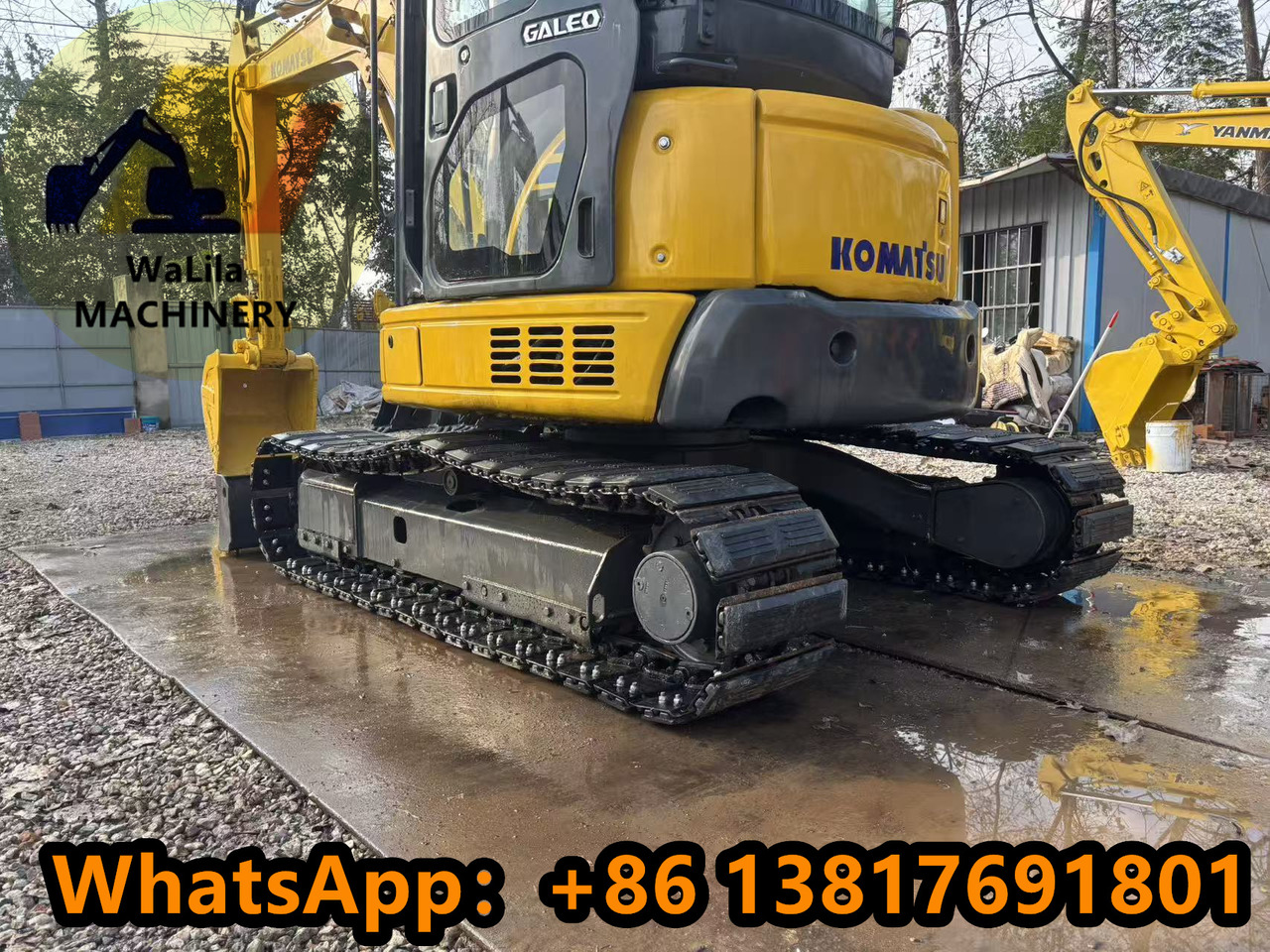KOMATSU PC55MR-3 - Мини-экскаватор: фото 2 KOMATSU PC55MR-3 - Мини-экскаватор: фото 2