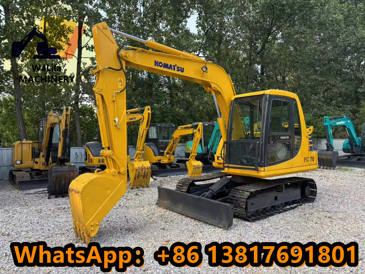 Мини-экскаватор KOMATSU PC70: фото 7 Мини-экскаватор KOMATSU PC70: фото 7