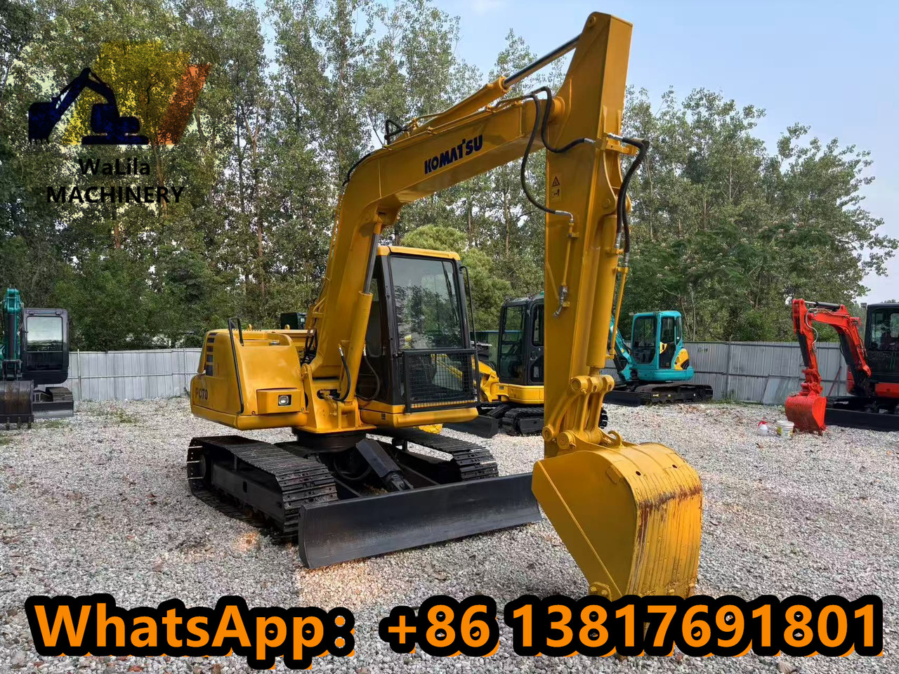 Мини-экскаватор KOMATSU PC70: фото 9 Мини-экскаватор KOMATSU PC70: фото 9