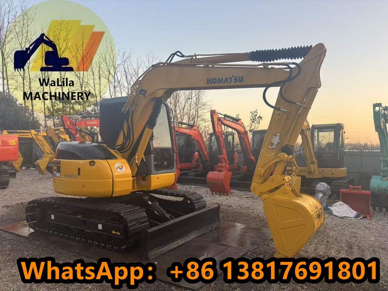Мини-экскаватор KOMATSU PC78US: фото 8