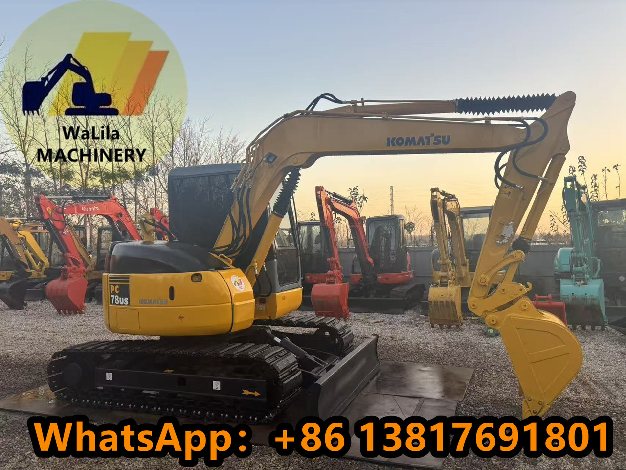 Мини-экскаватор KOMATSU PC78US: фото 9