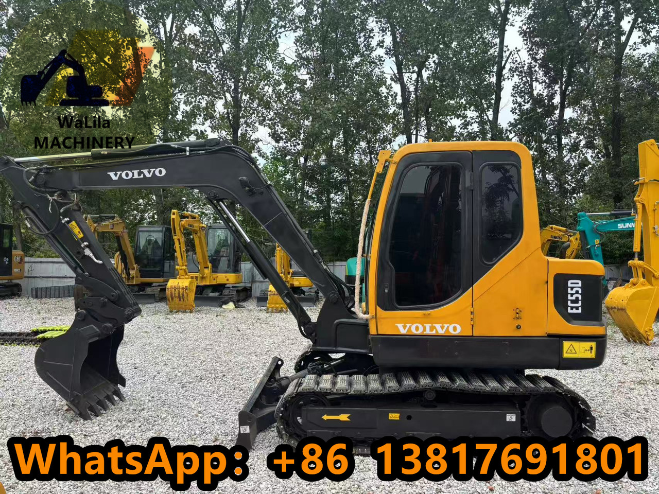 VOLVO EC55 - Мини-экскаватор: фото 1 VOLVO EC55 - Мини-экскаватор: фото 1