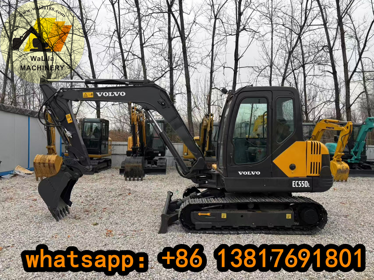 Volvo EC55D - Мини-экскаватор: фото 4 Volvo EC55D - Мини-экскаватор: фото 4