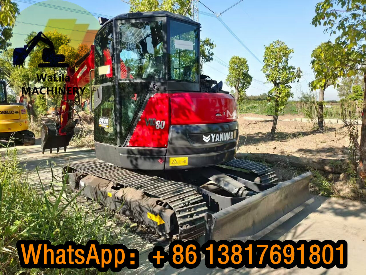 YANMAR VIO80 - Мини-экскаватор: фото 2 YANMAR VIO80 - Мини-экскаватор: фото 2