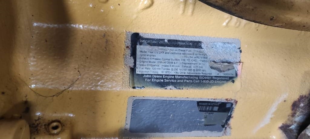 John Deere 6081 - Двигатель для Строительной техники: фото 3 John Deere 6081 - Двигатель для Строительной техники: фото 3