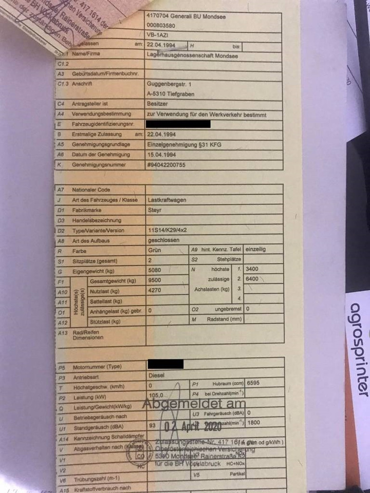 Steyr 9S14 в лизинг Steyr 9S14: фото 9 Steyr 9S14 в лизинг Steyr 9S14: фото 9