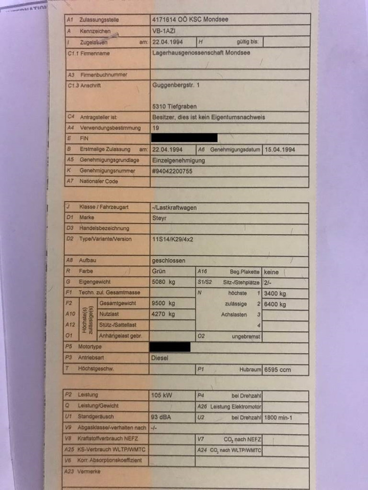 Steyr 9S14 в лизинг Steyr 9S14: фото 8 Steyr 9S14 в лизинг Steyr 9S14: фото 8