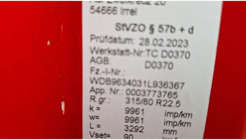 Mercedes-Benz 1845 Actros 4 2-Achser 4x2 SZM - Тягач: фото 5 Mercedes-Benz 1845 Actros 4 2-Achser 4x2 SZM - Тягач: фото 5