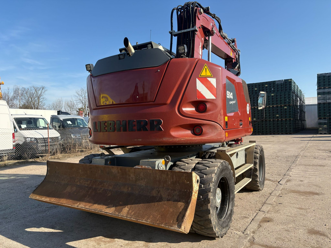 Колёсный экскаватор Liebherr A 914 Compact Rototilt R4: фото 10
