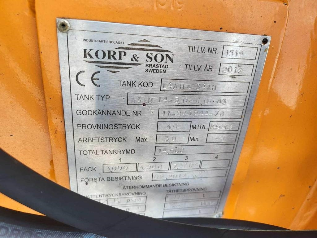 Volvo FH500 6X2 ADR KORP&SON  в лизинг Volvo FH500 6X2 ADR KORP&SON: фото 28