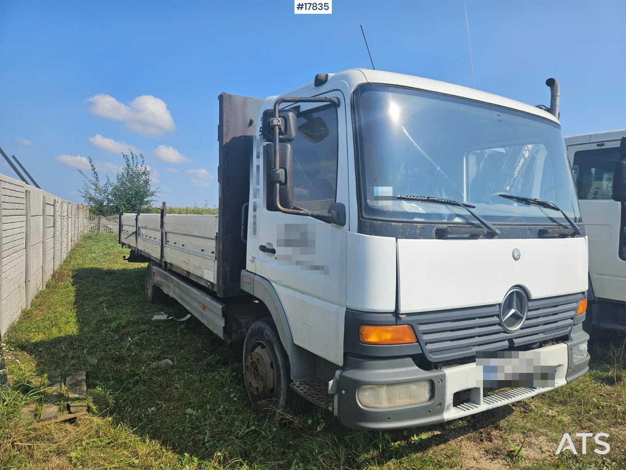 2003 Mercedes Atego 918 - Грузовик бортовой/ Платформа: фото 2 2003 Mercedes Atego 918 - Грузовик бортовой/ Платформа: фото 2