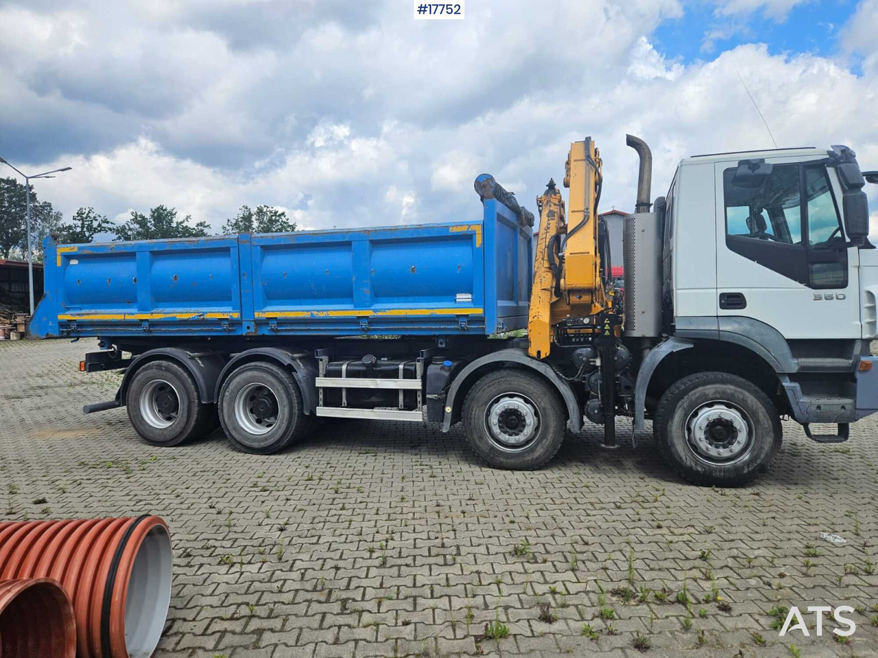 2007 Iveco Trakker +EFFER 210 3s - Автоманипулятор, Самосвал: фото 2 2007 Iveco Trakker +EFFER 210 3s - Автоманипулятор, Самосвал: фото 2