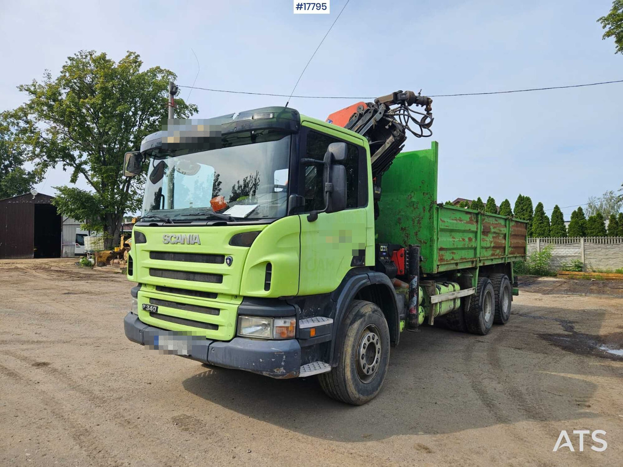 2007 Scania P 340 - Грузовик бортовой/ Платформа, Автоманипулятор: фото 2 2007 Scania P 340 - Грузовик бортовой/ Платформа, Автоманипулятор: фото 2