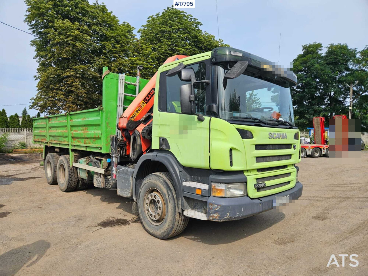 2007 Scania P 340 - Грузовик бортовой/ Платформа, Автоманипулятор: фото 1 2007 Scania P 340 - Грузовик бортовой/ Платформа, Автоманипулятор: фото 1