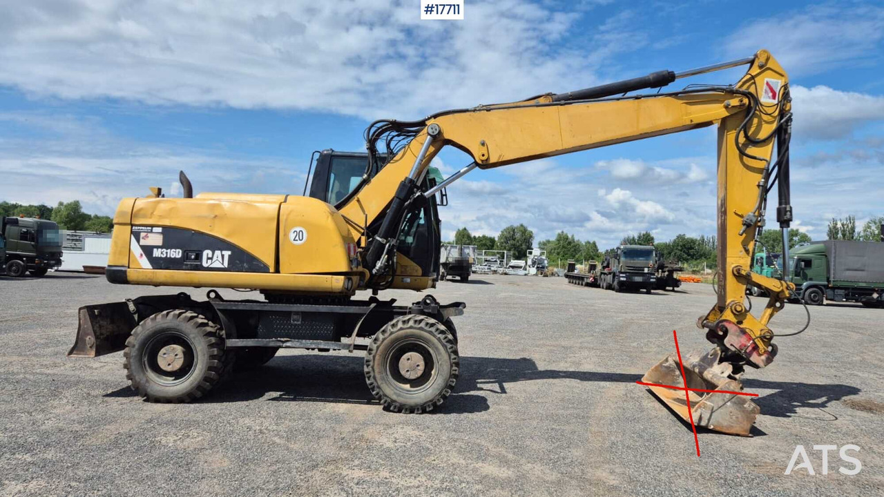 2008 CAT M316D - Колёсный экскаватор: фото 3 2008 CAT M316D - Колёсный экскаватор: фото 3