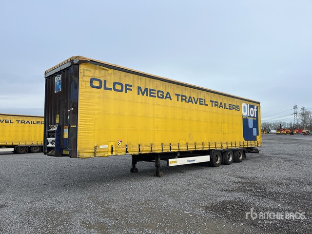 2015 Krone Mega Sattelauflieger Tri/A Curtain Side Trailer - Тентованный прицеп: фото 1 2015 Krone Mega Sattelauflieger Tri/A Curtain Side Trailer - Тентованный прицеп: фото 1