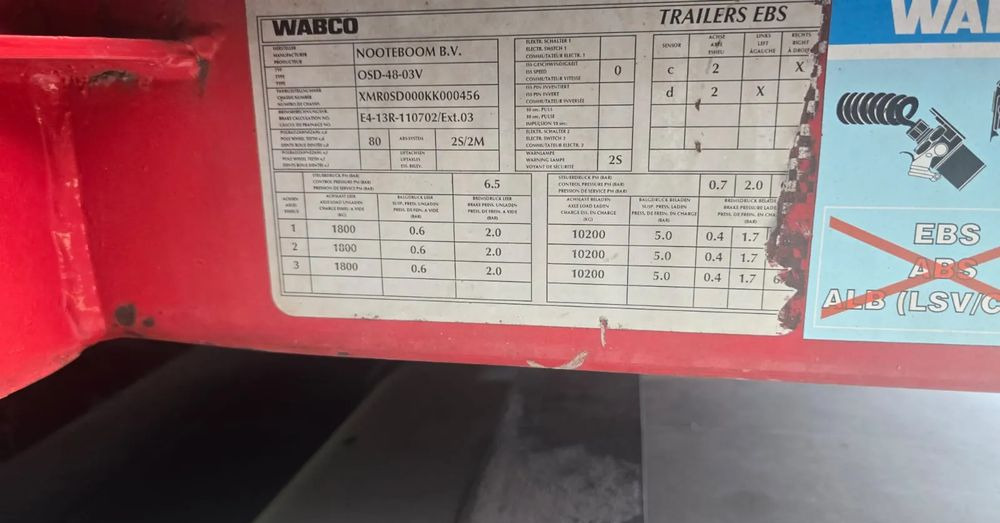 Nooteboom OSD-48-03V в лизинг Nooteboom OSD-48-03V: фото 17 Nooteboom OSD-48-03V в лизинг Nooteboom OSD-48-03V: фото 17