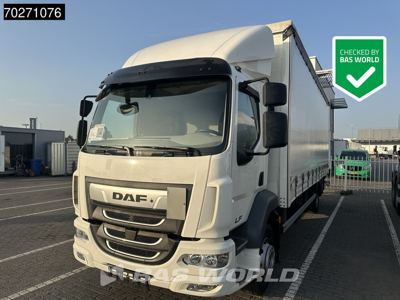Тентованный грузовик DAF LF 290 4X2 16tonner Automatic Ladebordwand ACC Euro 6: фото 1