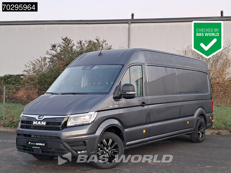 MAN TGE 3.180 Automatik 180PS AHK L4H3 ACC LED Navi Kamera Parkensensoren Euro6 L3H2 A/C Towbar - Цельнометаллический фургон: фото 1 MAN TGE 3.180 Automatik 180PS AHK L4H3 ACC LED Navi Kamera Parkensensoren Euro6 L3H2 A/C Towbar - Цельнометаллический фургон: фото 1