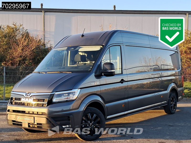 MAN TGE 3.180 Automatik 180PS AHK L4H3 ACC LED Navi Kamera Parkensensoren Euro6 L3H2 A/C Towbar - Цельнометаллический фургон: фото 1 MAN TGE 3.180 Automatik 180PS AHK L4H3 ACC LED Navi Kamera Parkensensoren Euro6 L3H2 A/C Towbar - Цельнометаллический фургон: фото 1