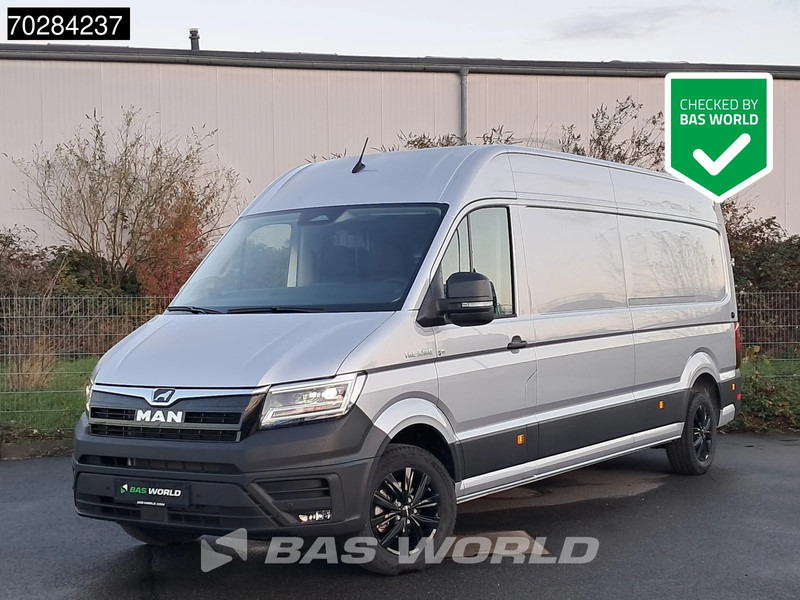 MAN TGE 3.180 Neu! Automatik 2025 model Facelift L4H3 ACC AHK LED Navi Kamera Euro6 L3H2 15m3 A/C Towbar - Цельнометаллический фургон: фото 1 MAN TGE 3.180 Neu! Automatik 2025 model Facelift L4H3 ACC AHK LED Navi Kamera Euro6 L3H2 15m3 A/C Towbar - Цельнометаллический фургон: фото 1