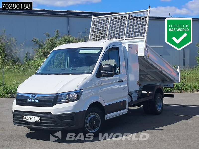 Малотоннажный самосвал MAN TGE 5.120 Kipper Doppelbereifung 3,5t AHK Navi Kamera Klima Tempomat Euro6 2m3 A/C Towbar Cruise control: фото 1