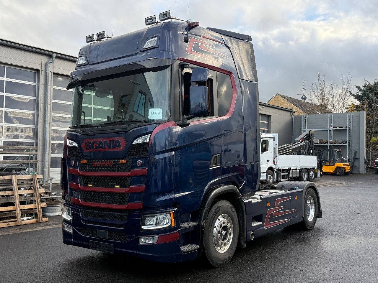 Scania S500 4x2, Voll-Luft, Retarder, Hydraulik, OptiCr - Тягач: фото 1 Scania S500 4x2, Voll-Luft, Retarder, Hydraulik, OptiCr - Тягач: фото 1