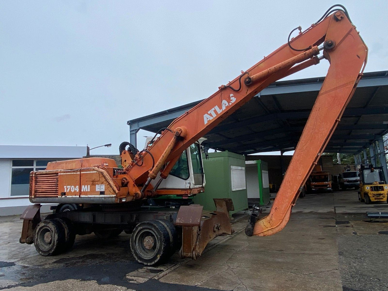 Atlas 1704 MI mit Greifer Umschlagbagger Lang - Колёсный экскаватор: фото 5 Atlas 1704 MI mit Greifer Umschlagbagger Lang - Колёсный экскаватор: фото 5