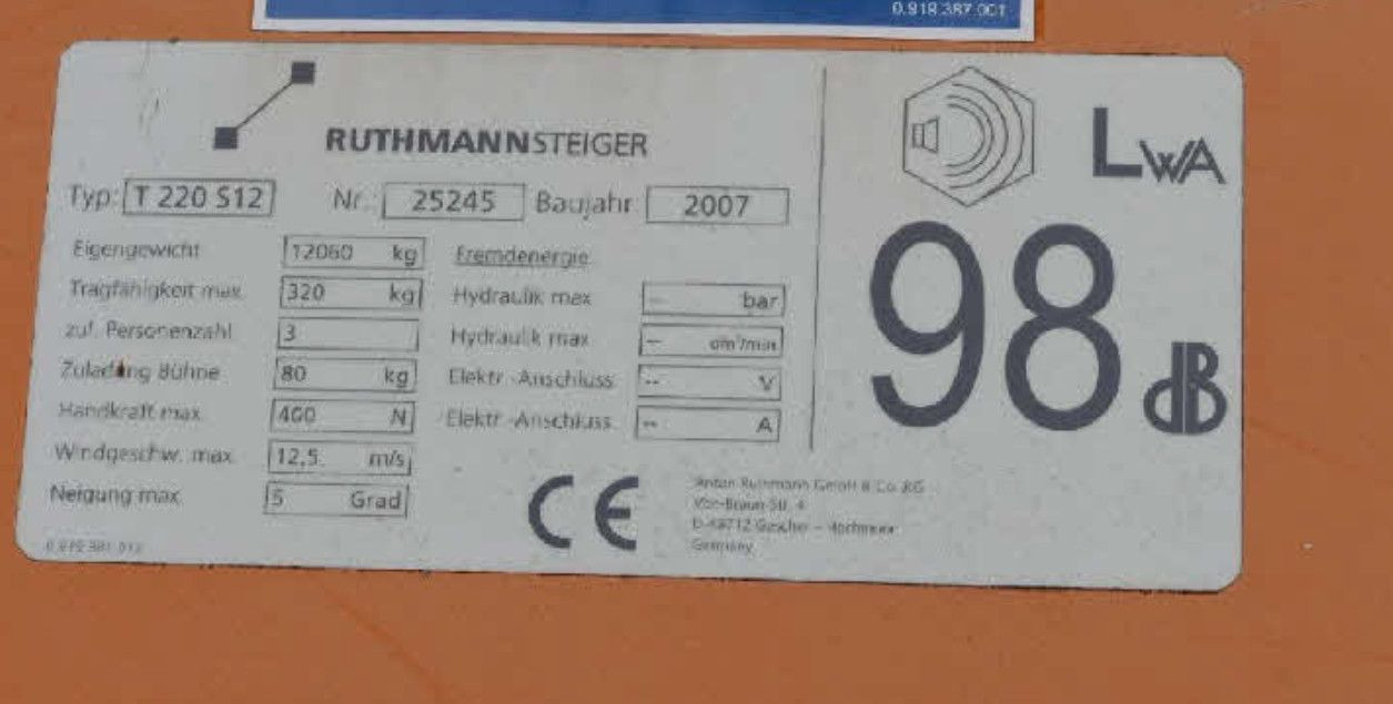 Mercedes-Benz ATEGO 4X4 1324 Hub Steiger Ruthmann T220 - Грузовик с подъемником: фото 3 Mercedes-Benz ATEGO 4X4 1324 Hub Steiger Ruthmann T220 - Грузовик с подъемником: фото 3