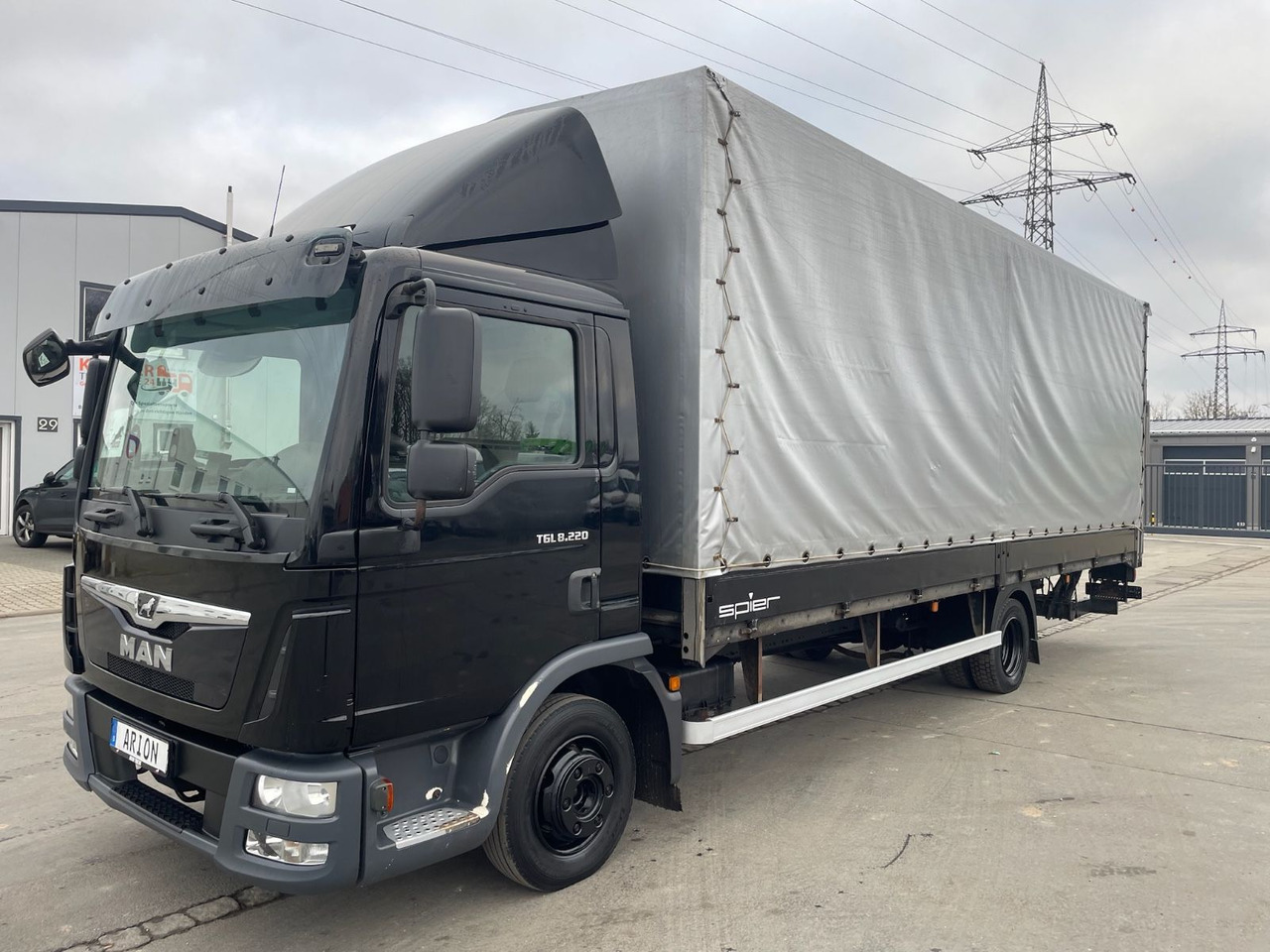 MAN TGL 8.220 4x2 Pritsche+Plane/LBW/DAUTEL/AC/EU6c - Тентованный фургон: фото 3 MAN TGL 8.220 4x2 Pritsche+Plane/LBW/DAUTEL/AC/EU6c - Тентованный фургон: фото 3