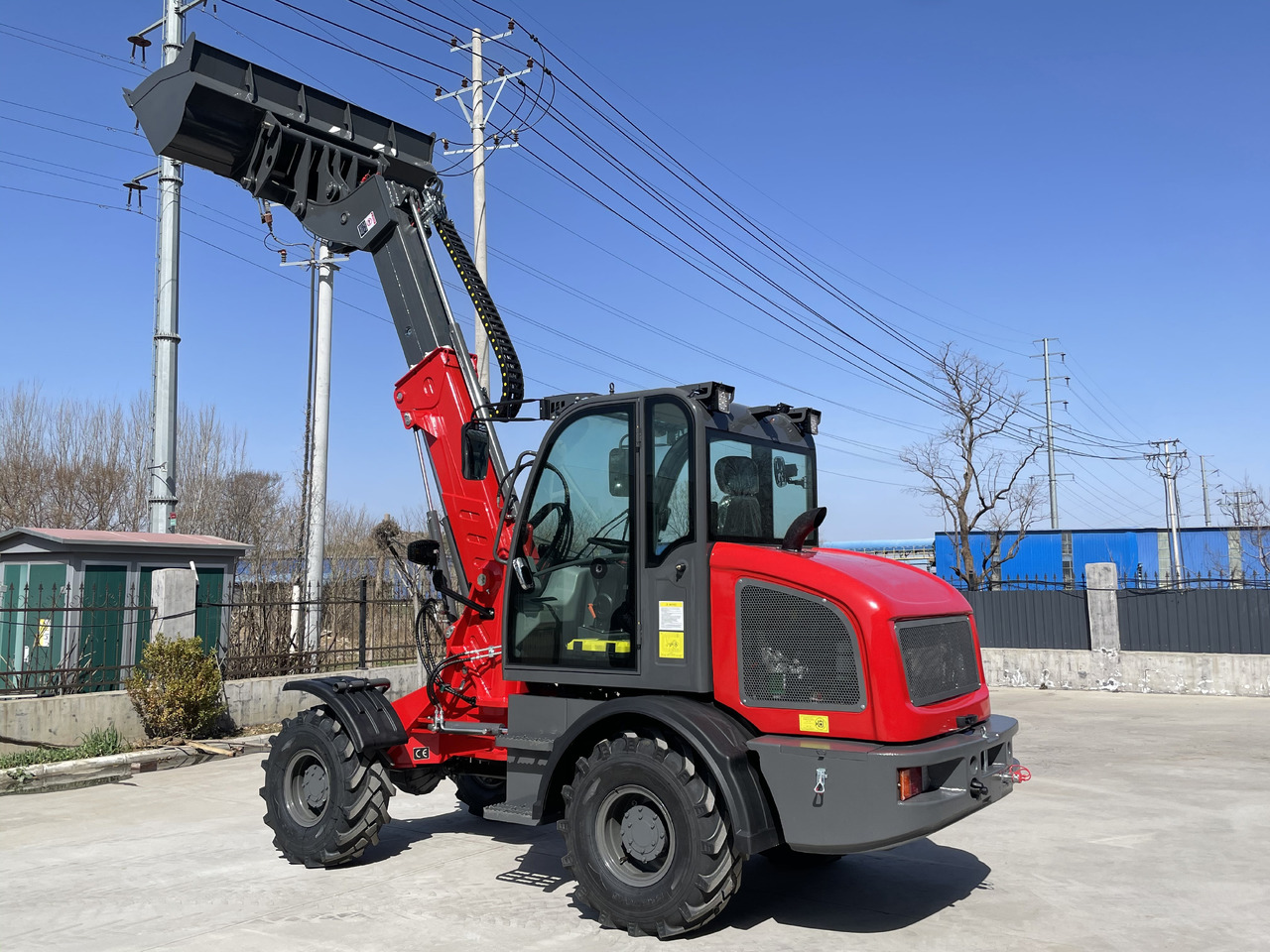 JIELI JL18T PRO - Телескопический фронтальный погрузчик: фото 4 JIELI JL18T PRO - Телескопический фронтальный погрузчик: фото 4