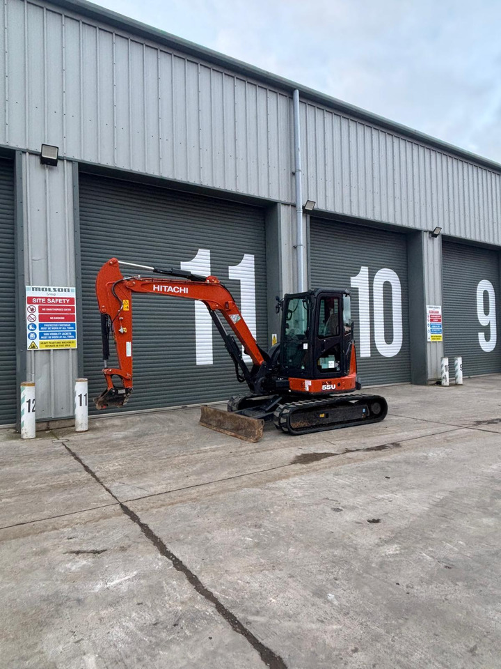 Hitachi ZX55U-6 CLR - Мини-экскаватор: фото 1 Hitachi ZX55U-6 CLR - Мини-экскаватор: фото 1