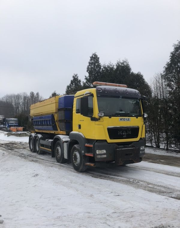 MAN TGS 32.360 8x4 piaskarka solarka schmidt euro5 pług - Коммунальная/ Специальная техника, Грузовик: фото 2 MAN TGS 32.360 8x4 piaskarka solarka schmidt euro5 pług - Коммунальная/ Специальная техника, Грузовик: фото 2