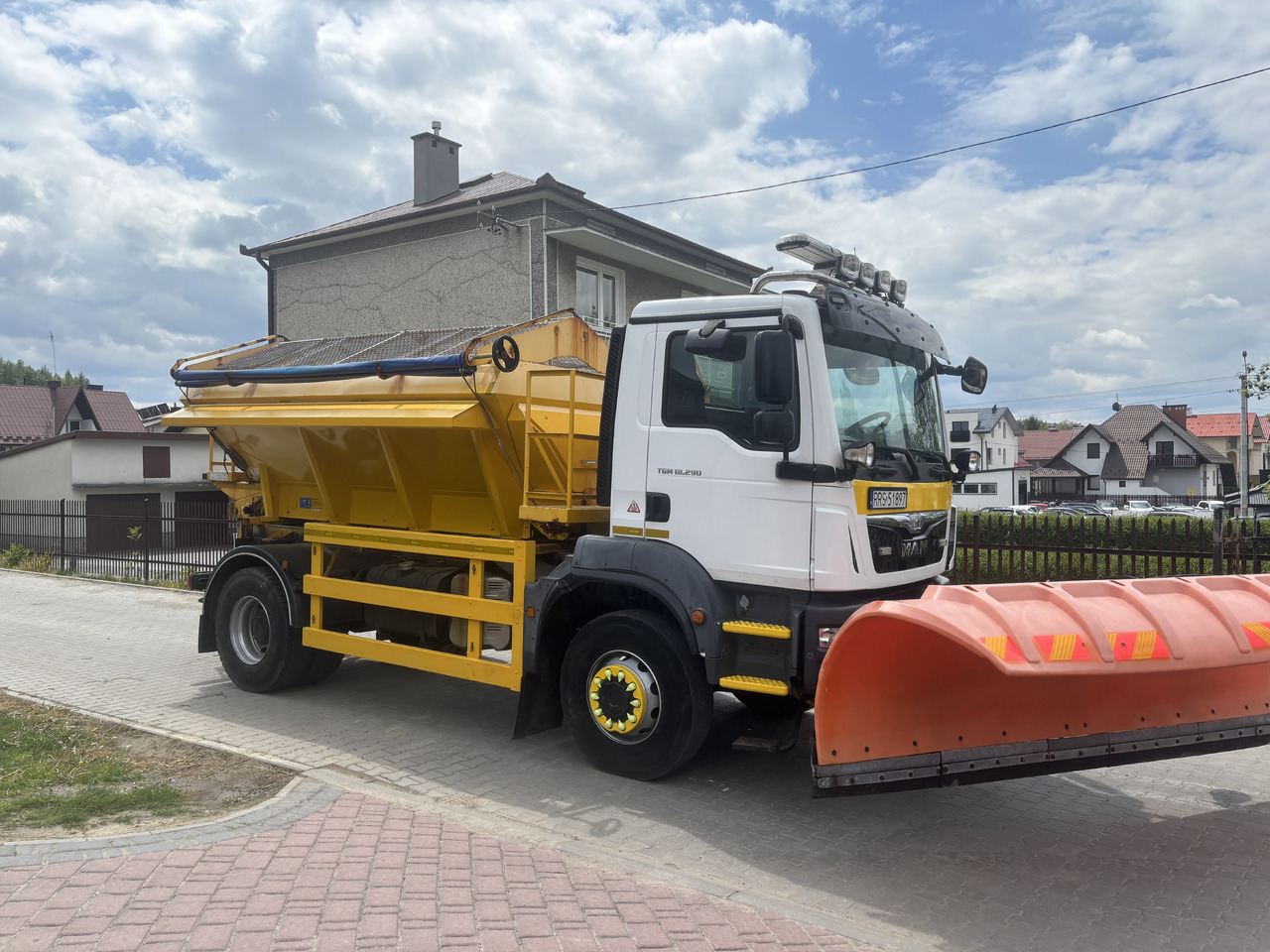 MAN TGM 18.290 4X4BB GRITTER/SPREADER PLOUGH ECON - Снегоуборочная машина: фото 3 MAN TGM 18.290 4X4BB GRITTER/SPREADER PLOUGH ECON - Снегоуборочная машина: фото 3