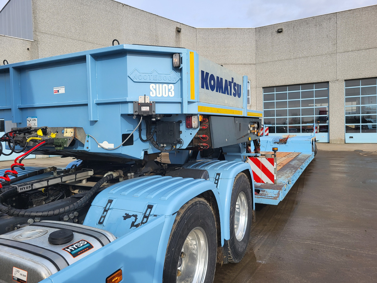 Низкорамный полуприцеп Nooteboom: фото 15