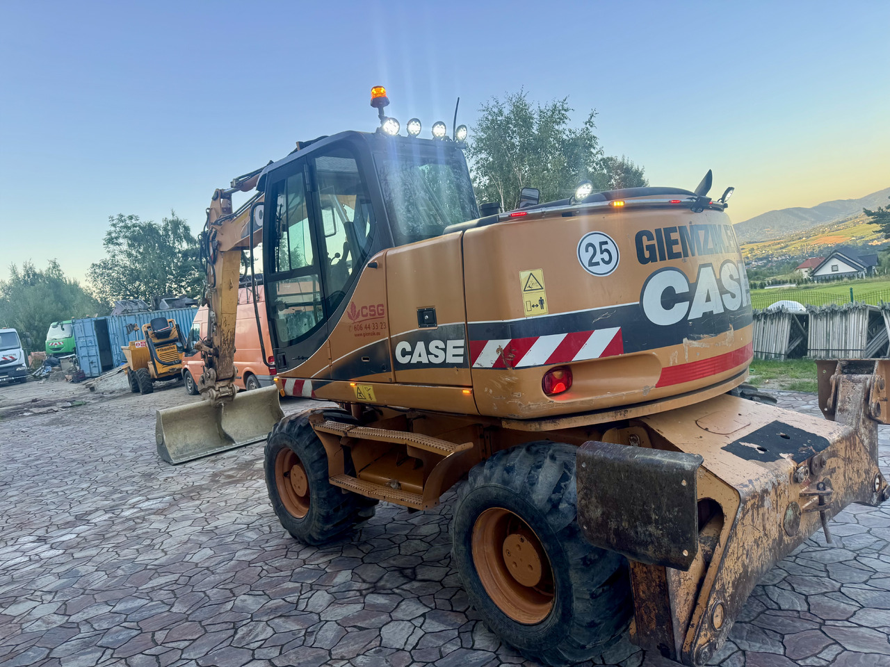 Case WX145 - Колёсный экскаватор: фото 3 Case WX145 - Колёсный экскаватор: фото 3