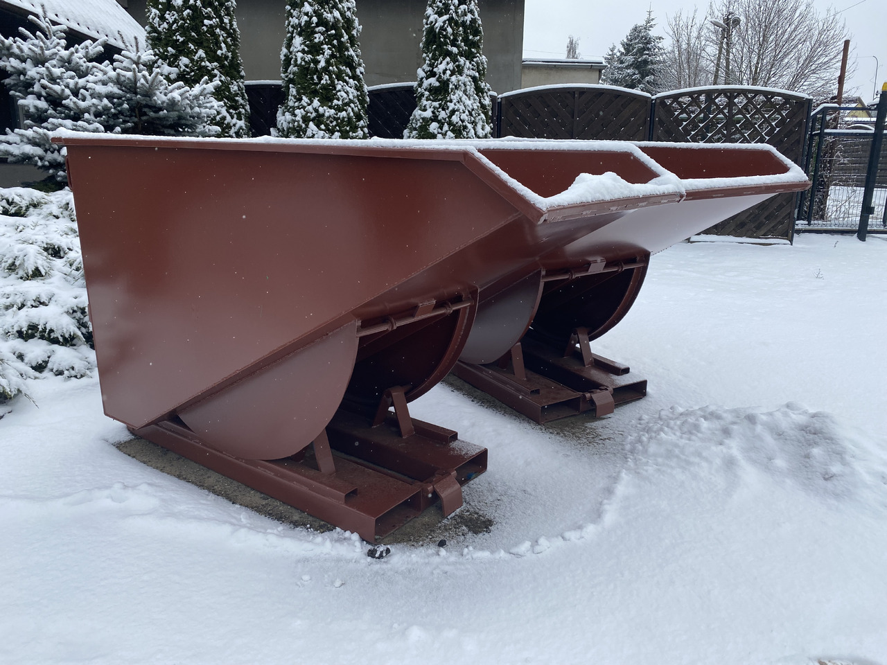 Metal-K Pojemnik samowyładowczy/kippercontainer TK1100 - Самоопрокидывающийся контейнер: фото 4 Metal-K Pojemnik samowyładowczy/kippercontainer TK1100 - Самоопрокидывающийся контейнер: фото 4