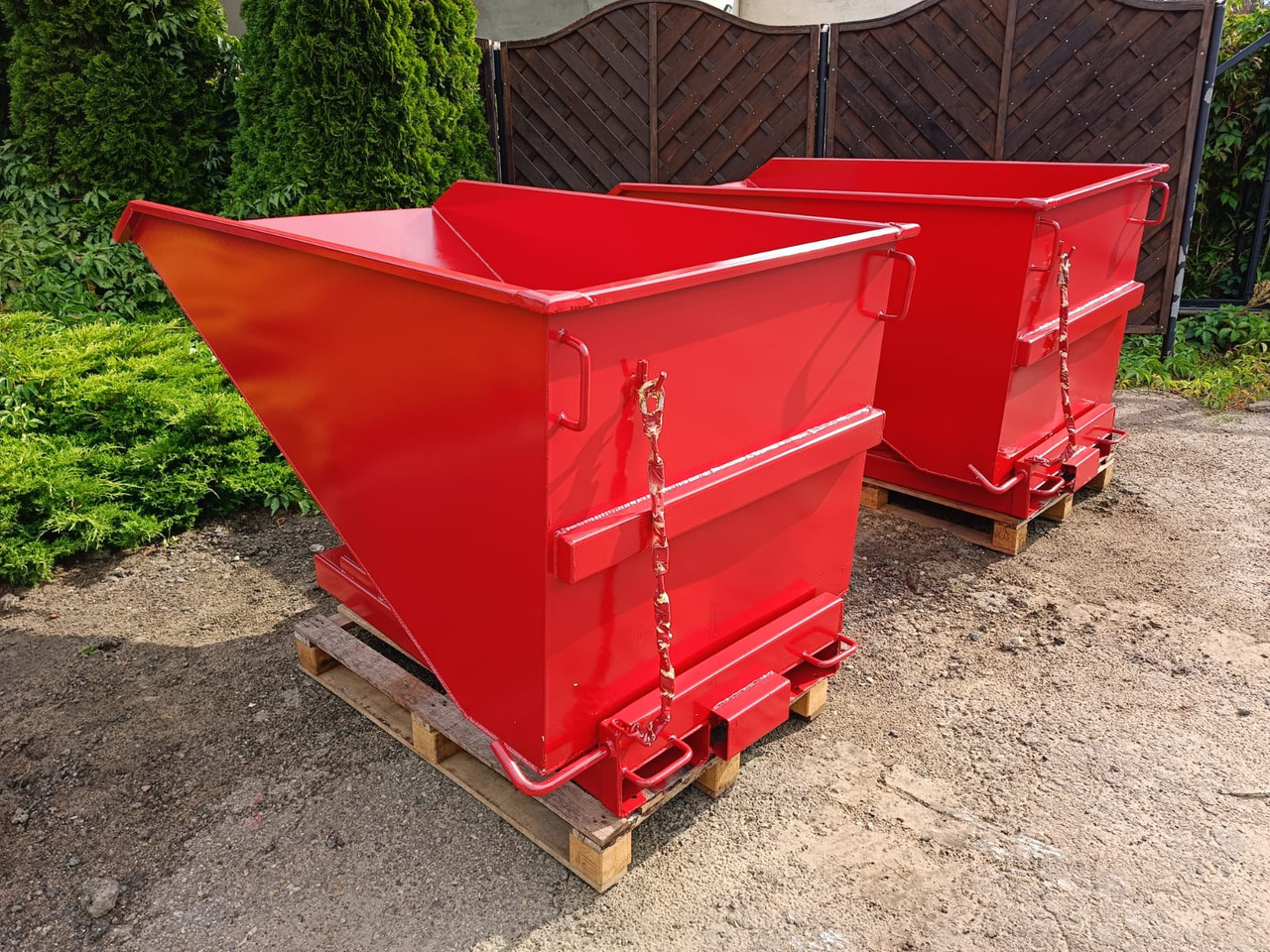 Metal-K Pojemnik samowyładowczy/kippercontainer TK1100 - Самоопрокидывающийся контейнер: фото 2 Metal-K Pojemnik samowyładowczy/kippercontainer TK1100 - Самоопрокидывающийся контейнер: фото 2