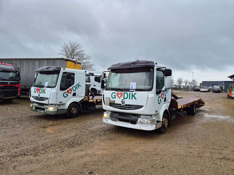 Renault 220 Machine/auto Transport and crane(2 stk) - Автовоз: фото 1 Renault 220 Machine/auto Transport and crane(2 stk) - Автовоз: фото 1