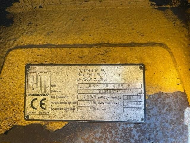 Mercedes-Benz Axor - Бетононасос стационарный: фото 4 Mercedes-Benz Axor - Бетононасос стационарный: фото 4