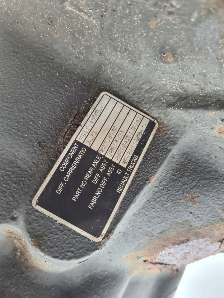 RENAULT WKŁAD MOSTU DYFER GŁÓWKA RENAULT MIDLUM DXI VOLVO FL MS11145 3.73 19.5 - Дифференциал для Грузовиков: фото 5 RENAULT WKŁAD MOSTU DYFER GŁÓWKA RENAULT MIDLUM DXI VOLVO FL MS11145 3.73 19.5 - Дифференциал для Грузовиков: фото 5