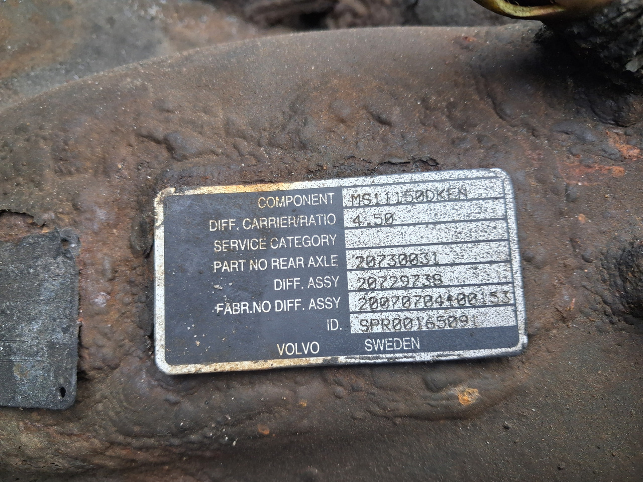 VOLVO WKŁAD MOSTU VOLVO FL RENAULT DXI MS 11150 4.50 - Дифференциал для Грузовиков: фото 3 VOLVO WKŁAD MOSTU VOLVO FL RENAULT DXI MS 11150 4.50 - Дифференциал для Грузовиков: фото 3