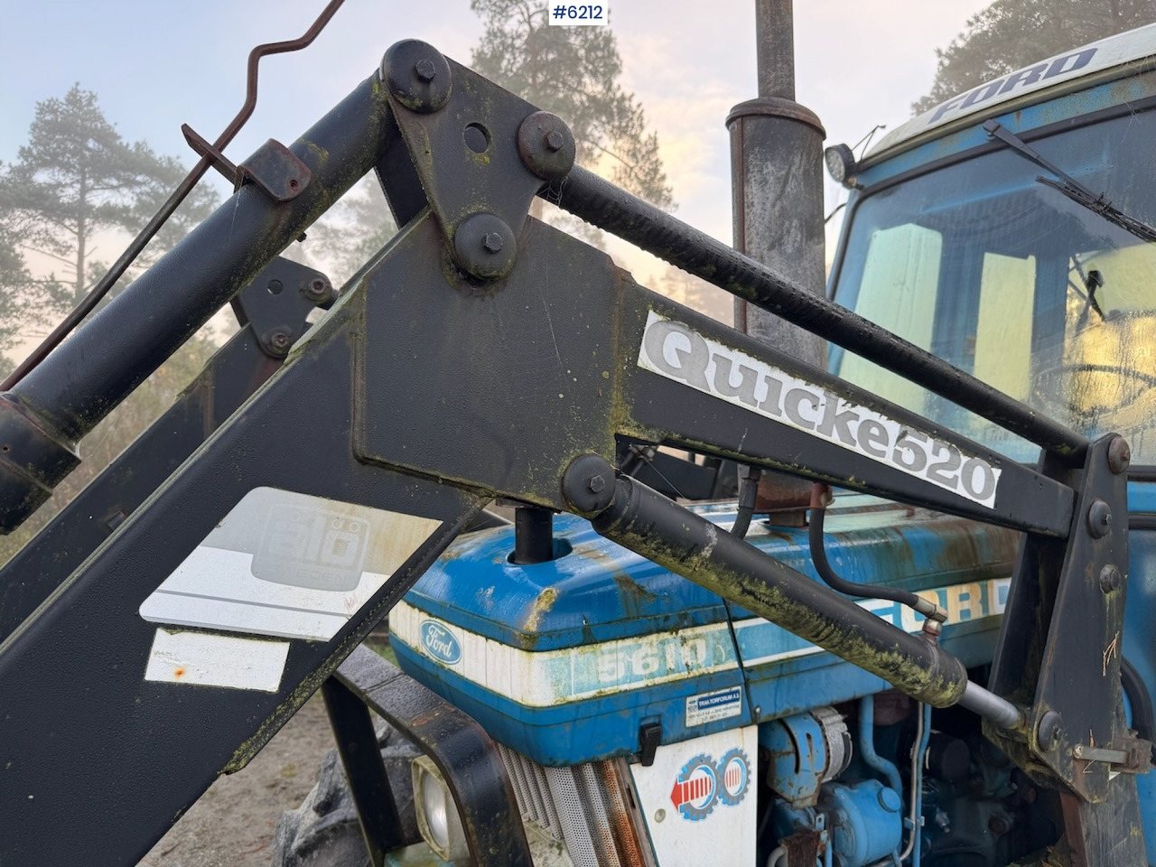 1982 Ford 5610 w/ front loader. - Трактор: фото 3 1982 Ford 5610 w/ front loader. - Трактор: фото 3