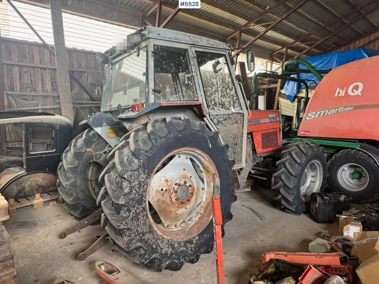 1990 Massey Ferguson 375 4x4 Tractor. - Трактор: фото 4 1990 Massey Ferguson 375 4x4 Tractor. - Трактор: фото 4