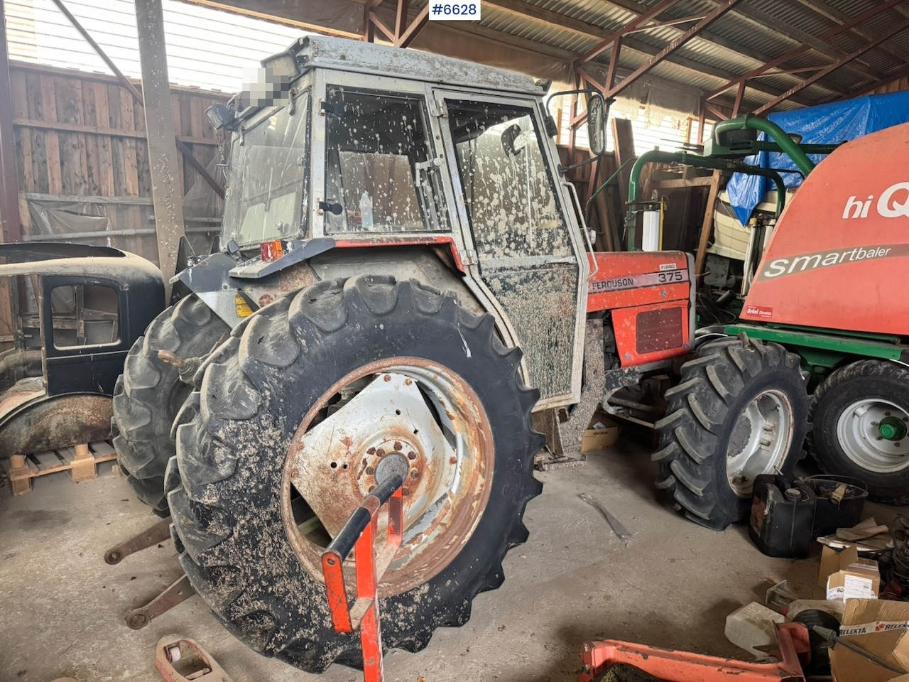 1990 Massey Ferguson 375 4x4 Tractor. - Трактор: фото 3 1990 Massey Ferguson 375 4x4 Tractor. - Трактор: фото 3