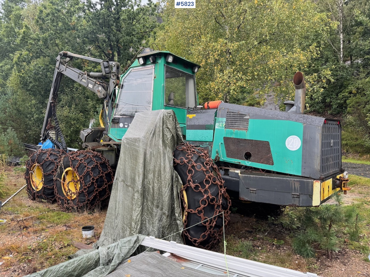 1994 Timberjack 1270 - Харвестер: фото 3 1994 Timberjack 1270 - Харвестер: фото 3