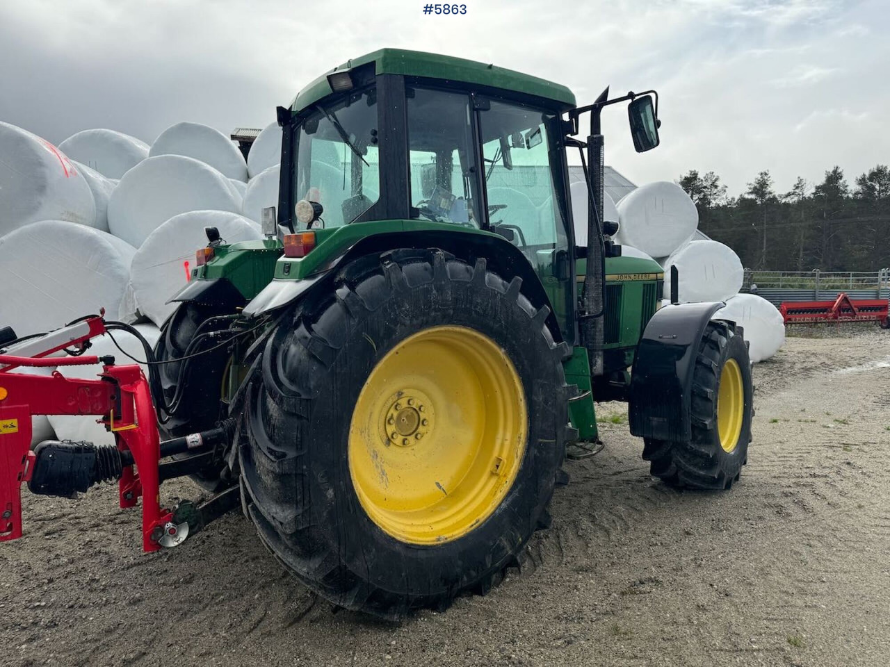 1996 John Deere 6400 4x4 w/ front loader. - Трактор: фото 3 1996 John Deere 6400 4x4 w/ front loader. - Трактор: фото 3