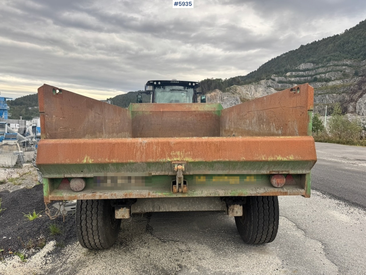 2011 Foss Eik Dumper Trailer. - Сельскохозяйственный прицеп-самосвал: фото 4 2011 Foss Eik Dumper Trailer. - Сельскохозяйственный прицеп-самосвал: фото 4