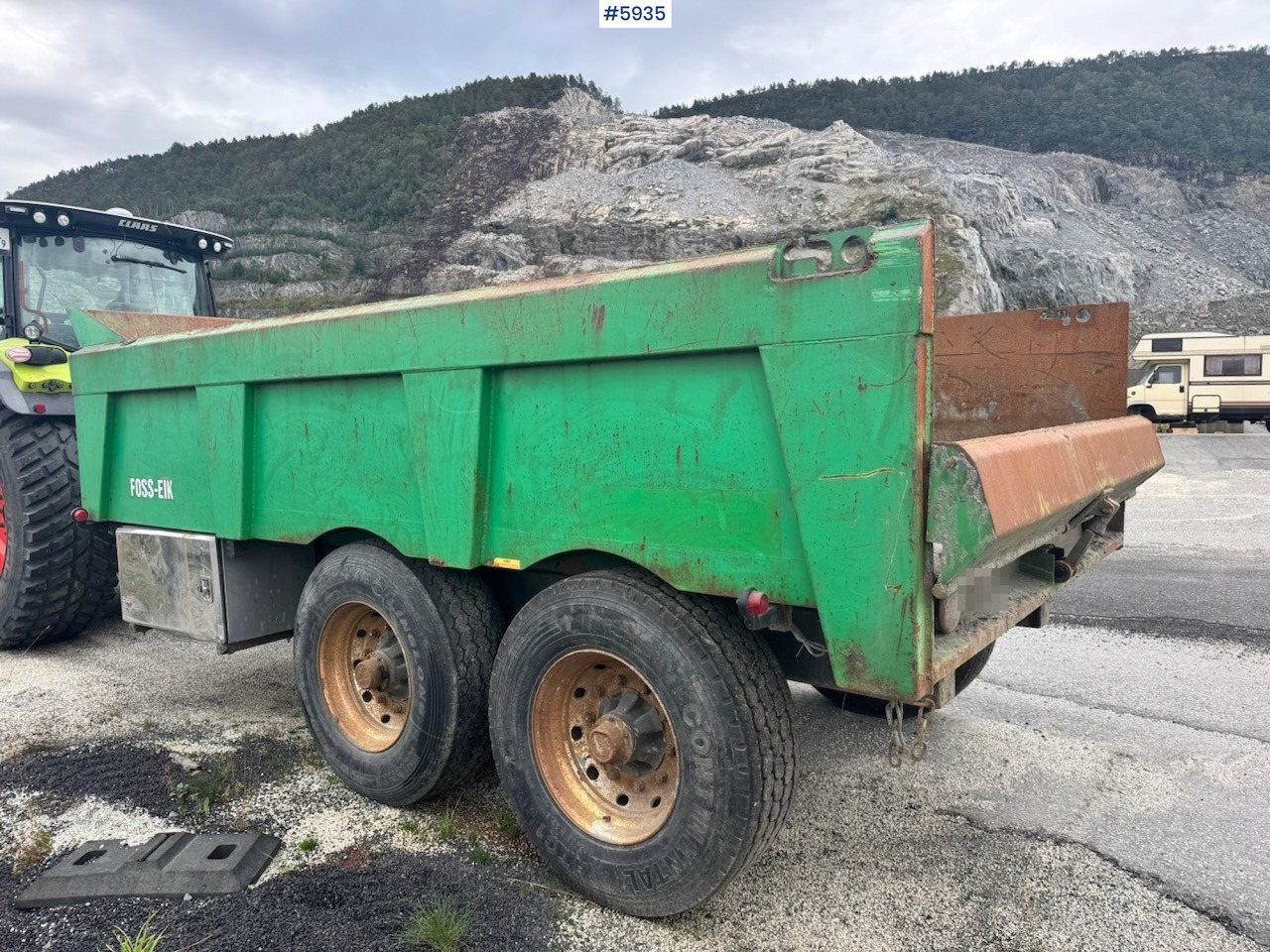 2011 Foss Eik Dumper Trailer. - Сельскохозяйственный прицеп-самосвал: фото 3 2011 Foss Eik Dumper Trailer. - Сельскохозяйственный прицеп-самосвал: фото 3