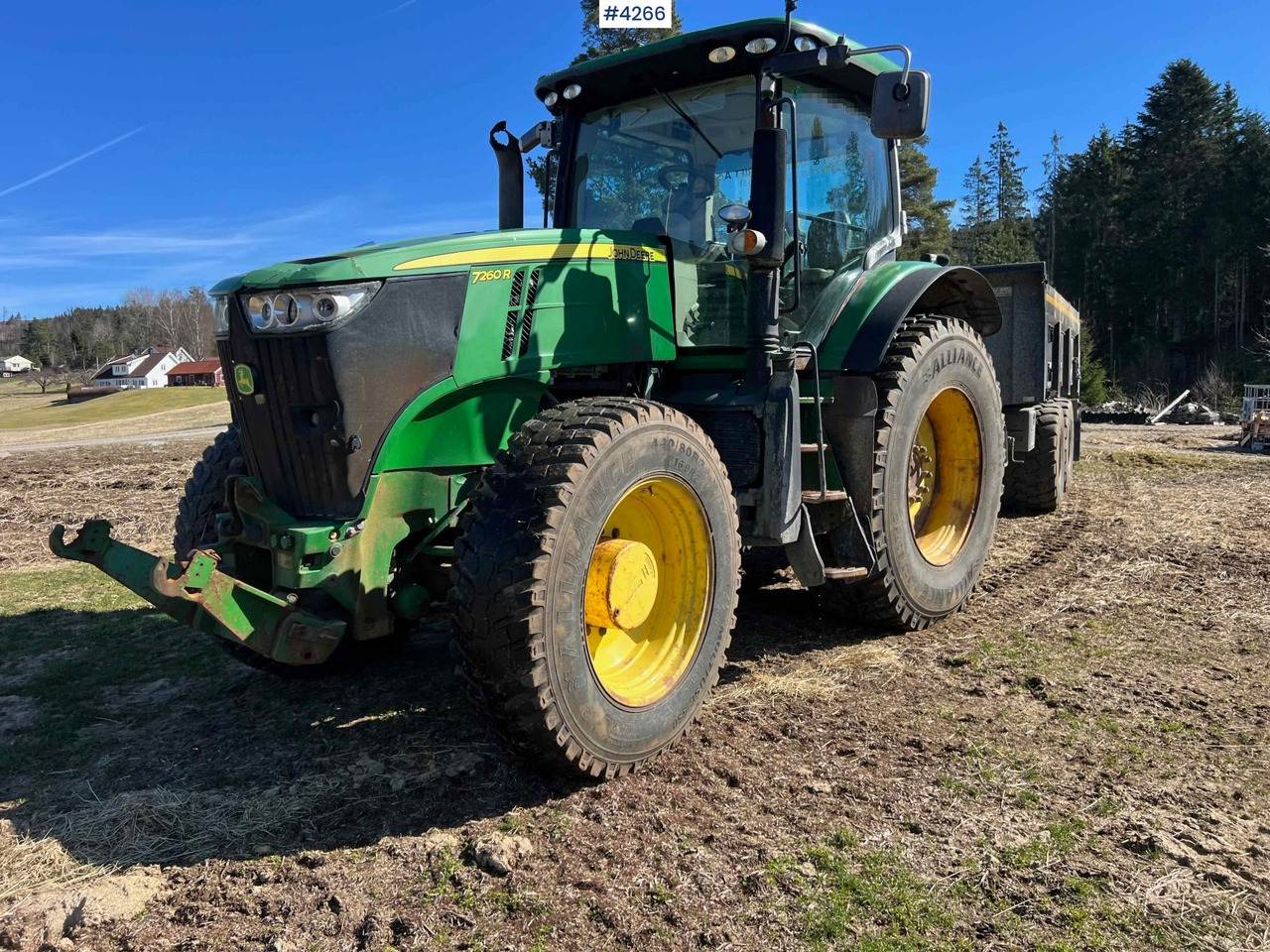 2012 John Deere 7260R Tractor w/ PTO - Трактор: фото 1 2012 John Deere 7260R Tractor w/ PTO - Трактор: фото 1